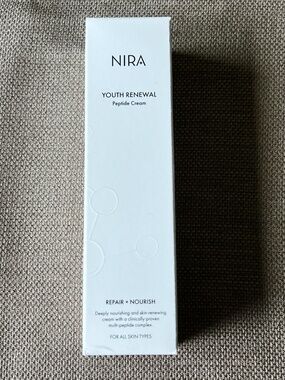 NIRA Youth Renewal Peptide Cream - New in Box   80 mL / 2.7 fl oz